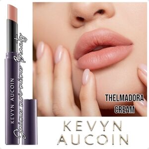 KEVYN AUCOIN Unforgettable Lipstick in Thelmadora Cream (peachy beige)